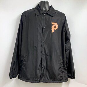 Primitive x‎ Naruto Men's Shippuden Coaches Snap Jacket Size L